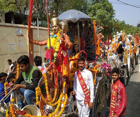 हनुमान जयंती ध्वजा यात्रा